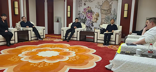 合鑫机械与涡阳县洽谈2025年投资计划，共谋高质量发展